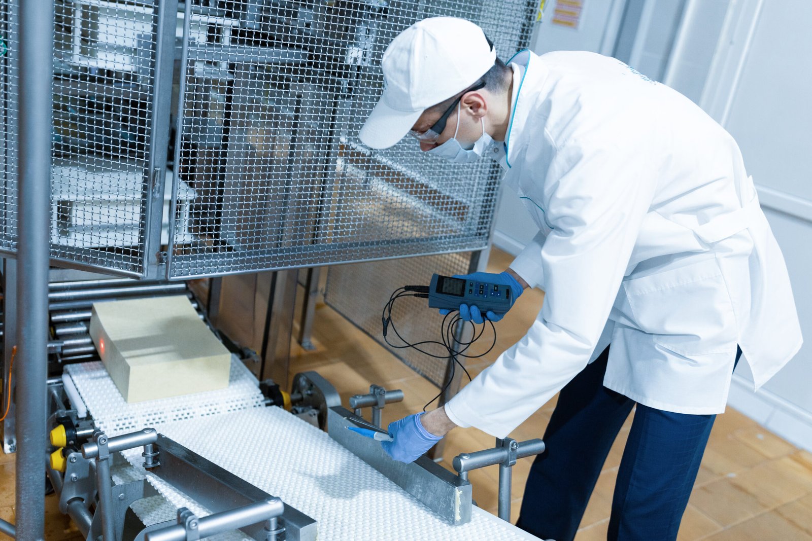 Proteção para máquina industrial
